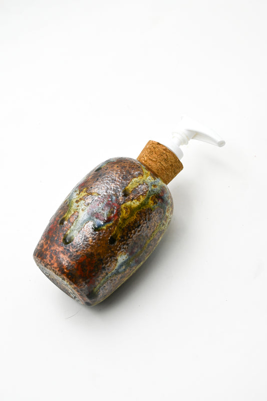 Wood Fired Soap Dispenser 018