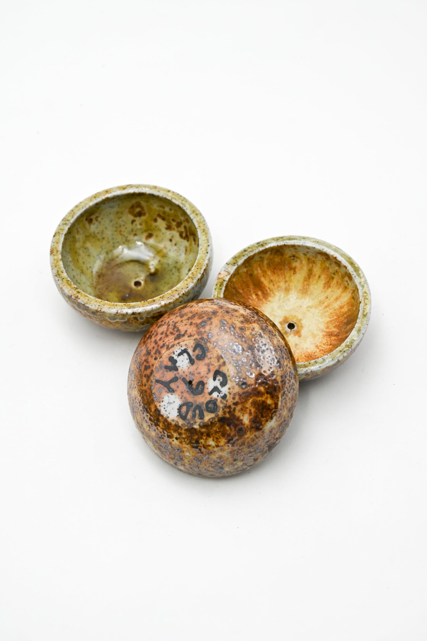 Wood Fired Incense Dish 002