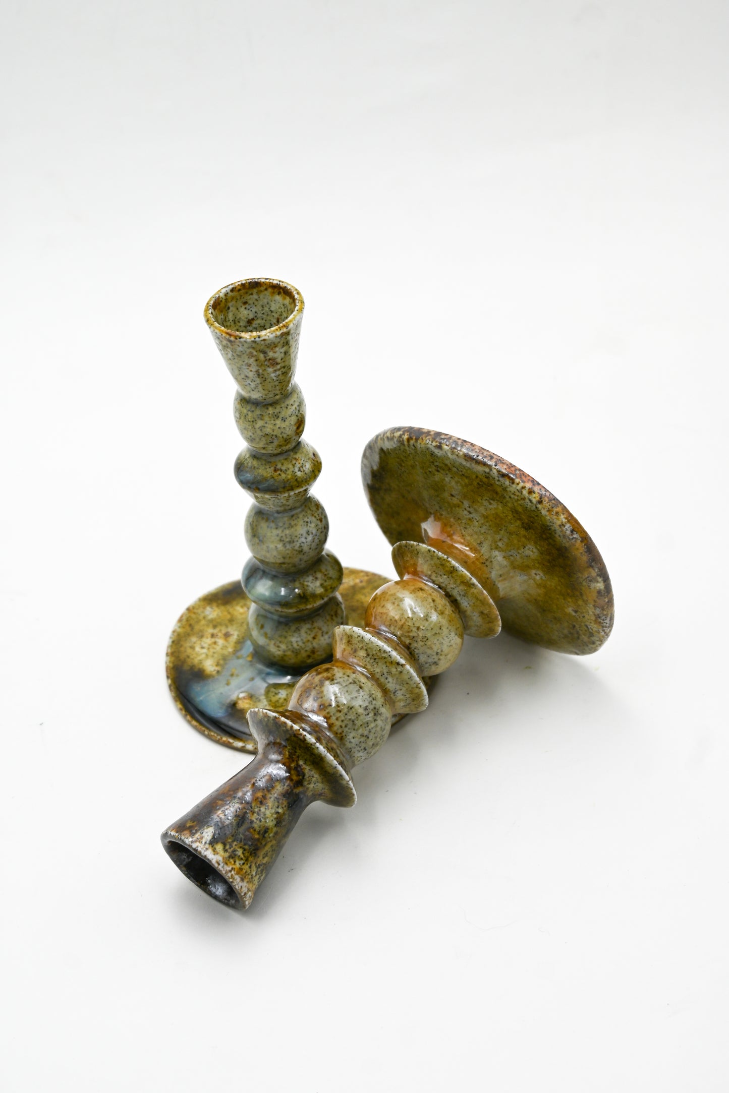 Wood Fired Candlestick 014