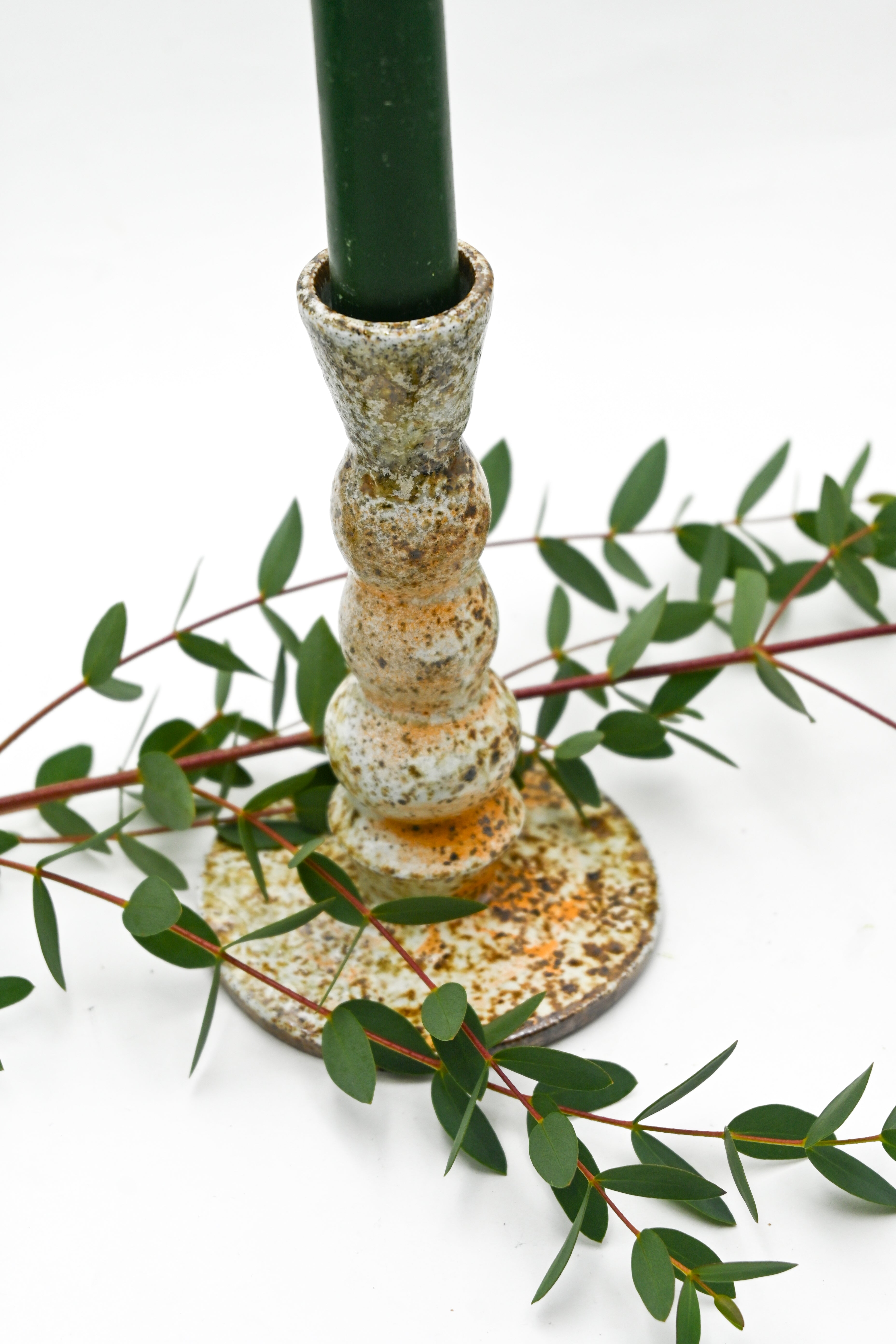 Cloud 9 Clay Candlestick - Thumbnail 2