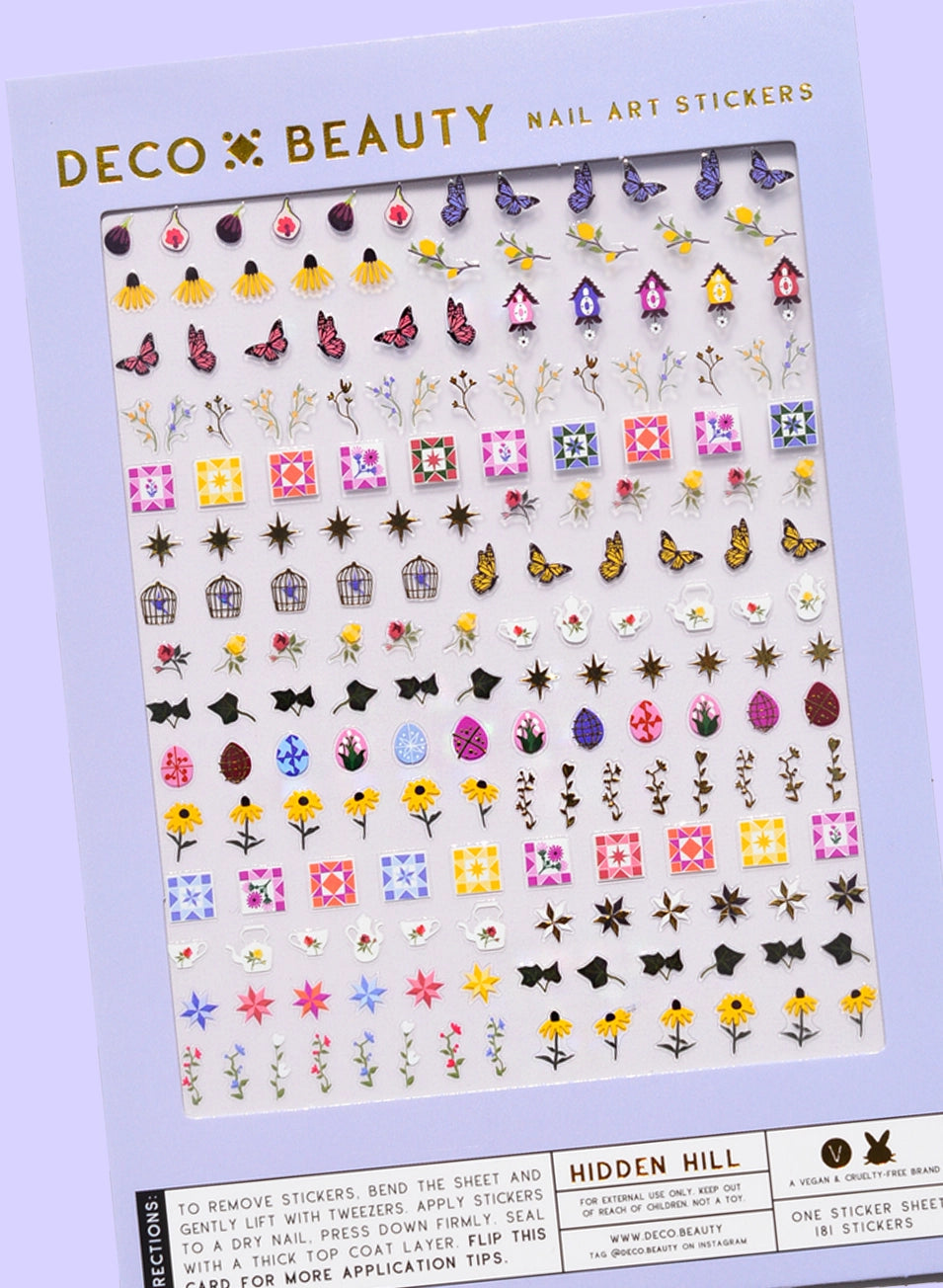 Deco Beauty Nail Art Stickers