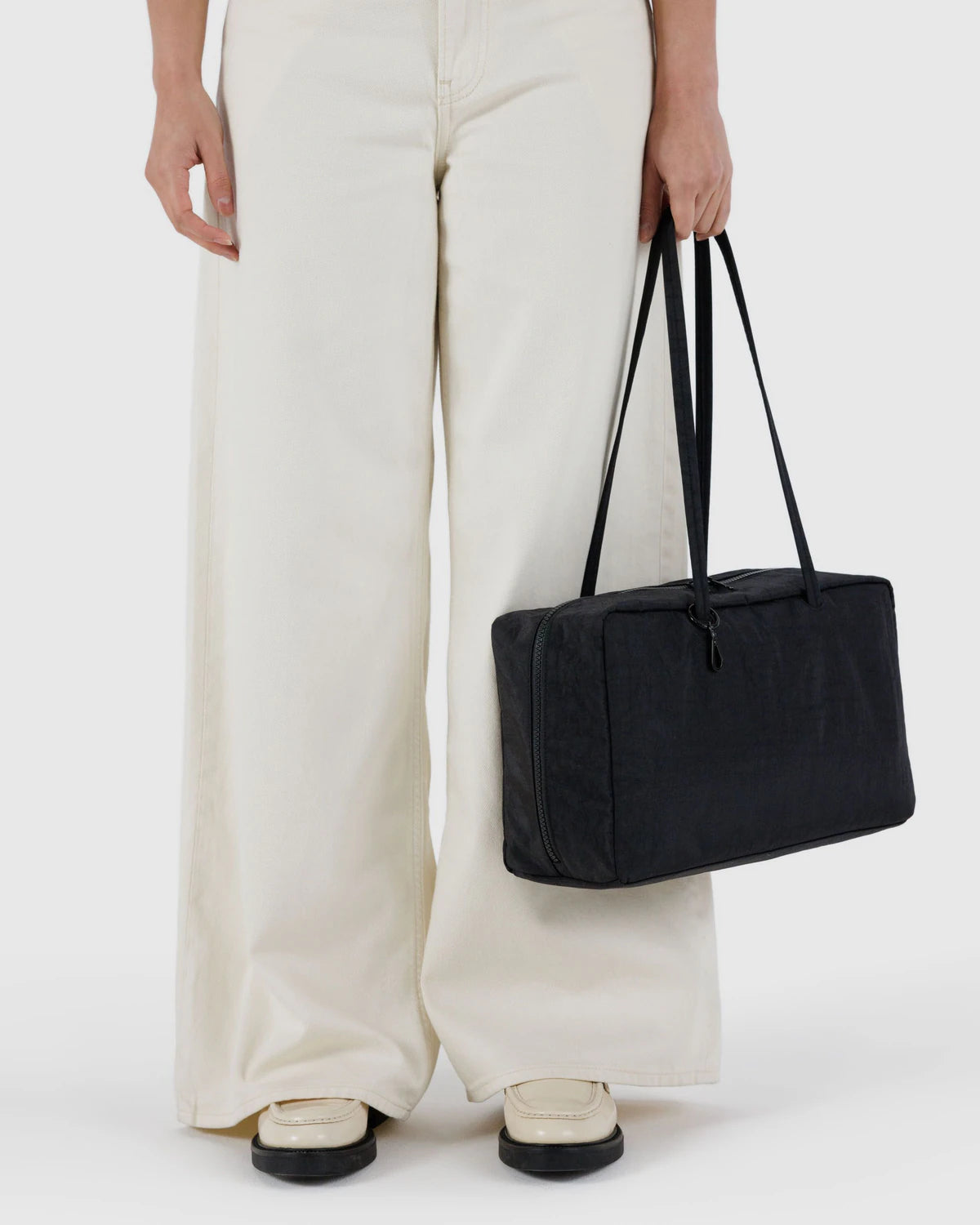 BAGGU Medium Nylon Bowler Bag