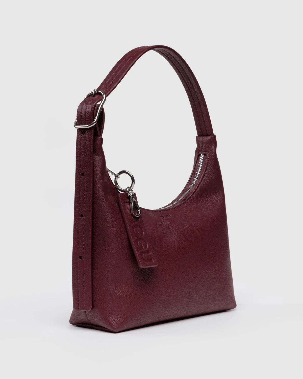 BAGGU Mini Recycled Leather Shoulder Bag