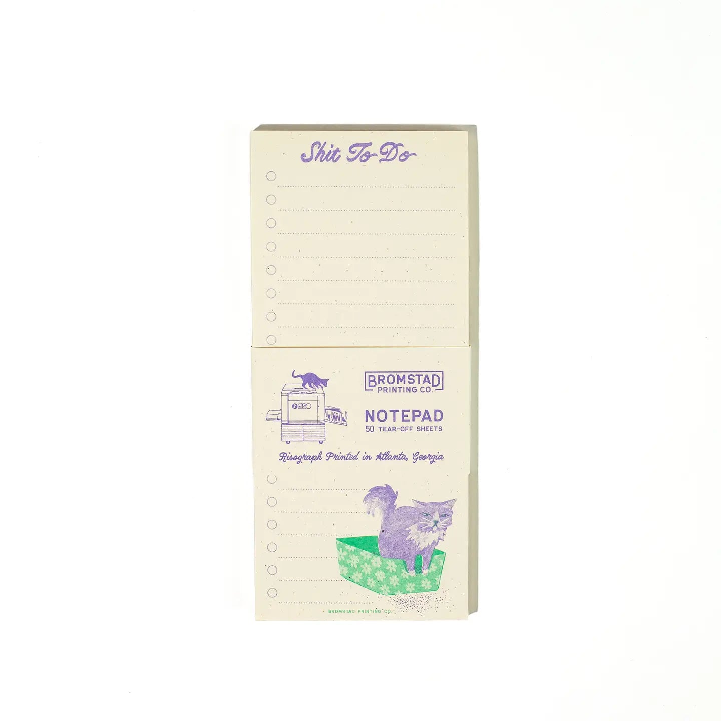 Bromstad Risograph Notepad
