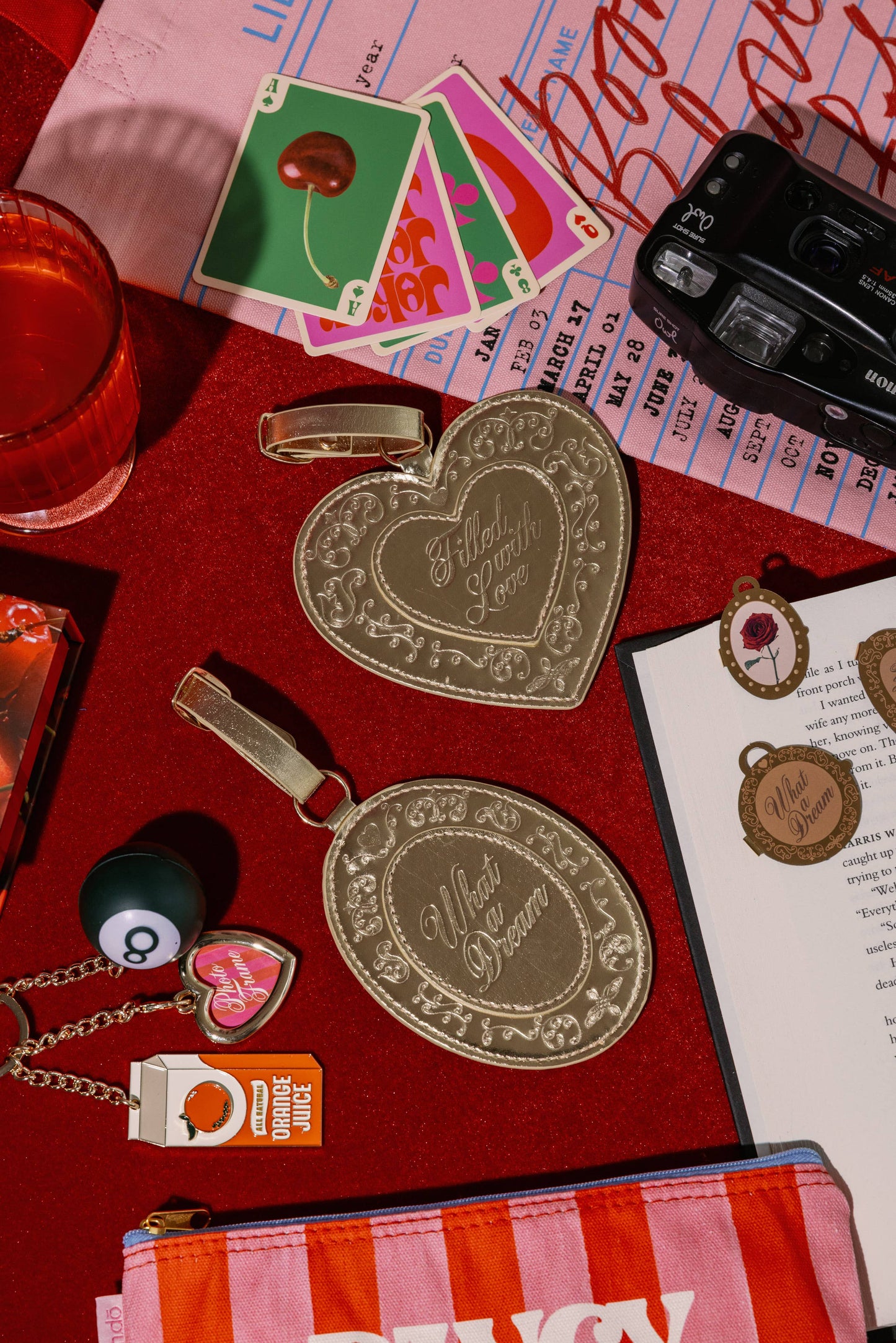 Locket Luggage Tag Set