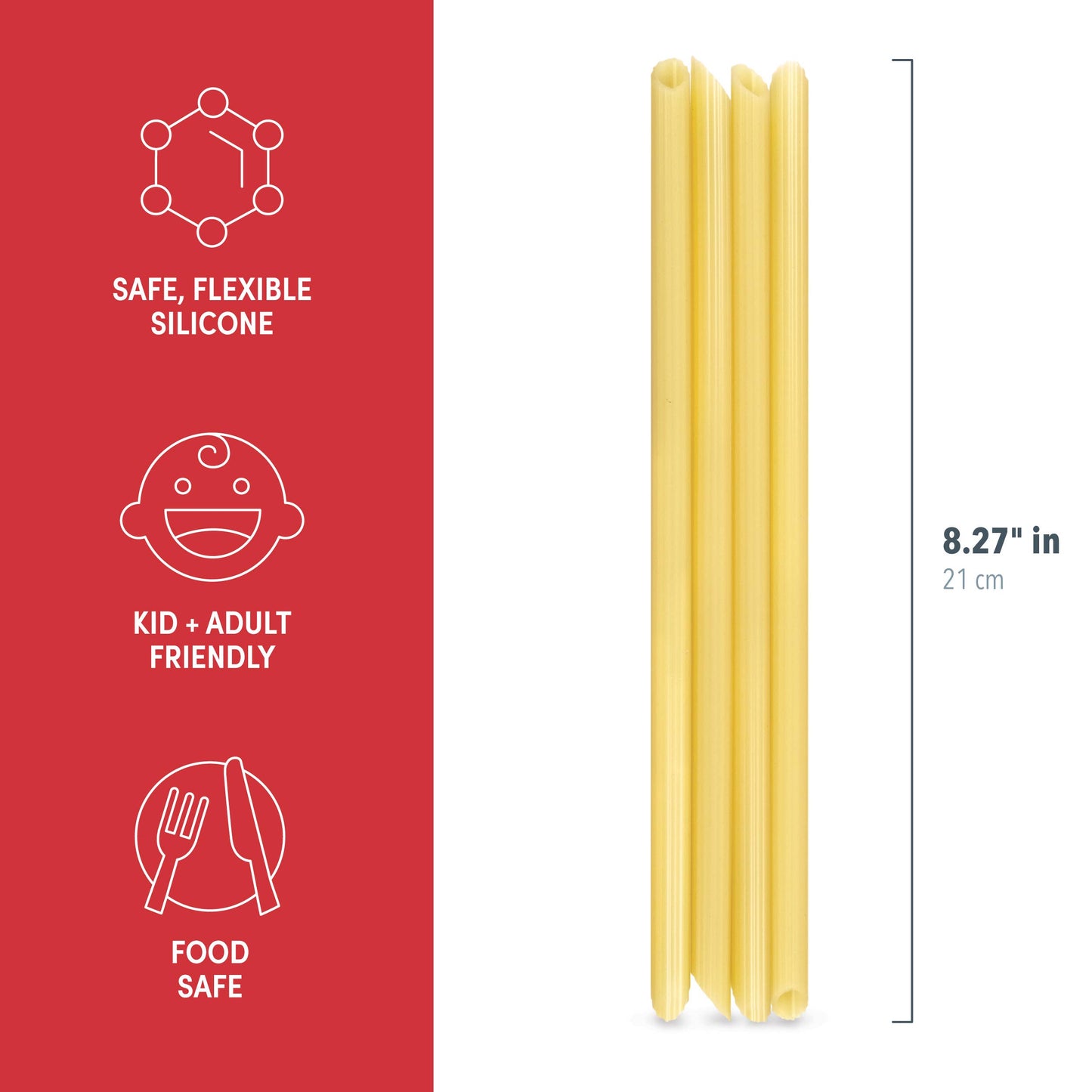 Impastas Silicone Pasta Straws