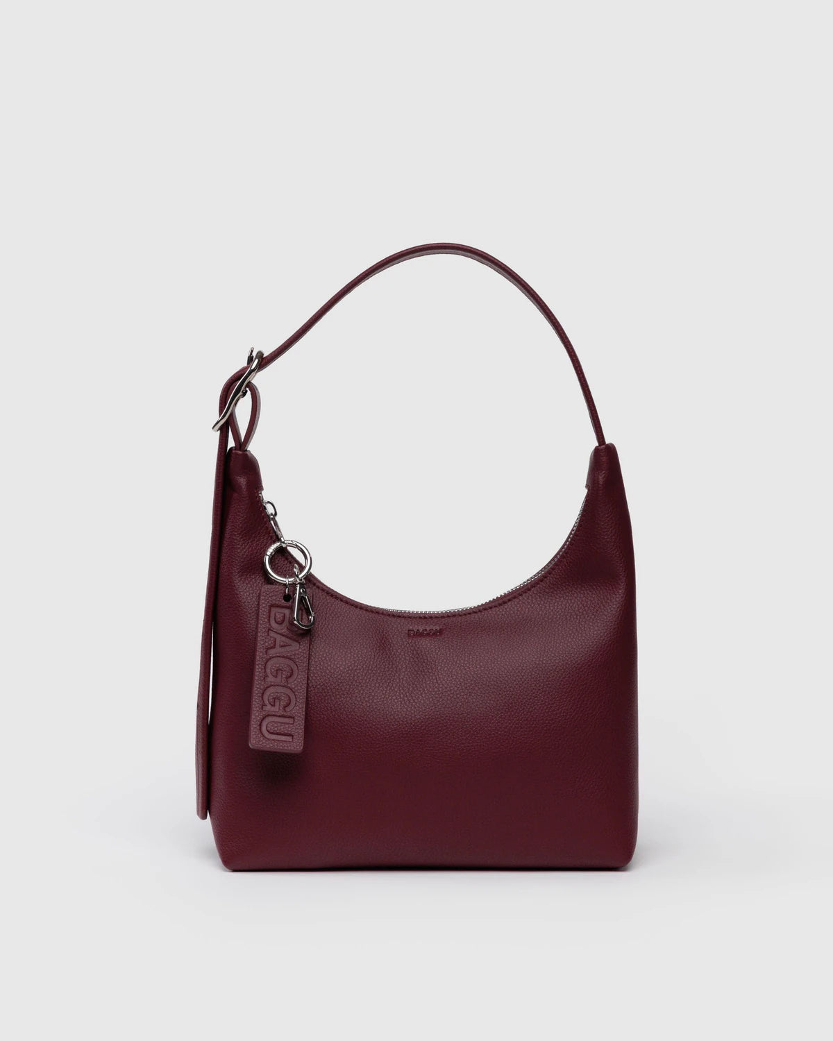 BAGGU Mini Recycled Leather Shoulder Bag