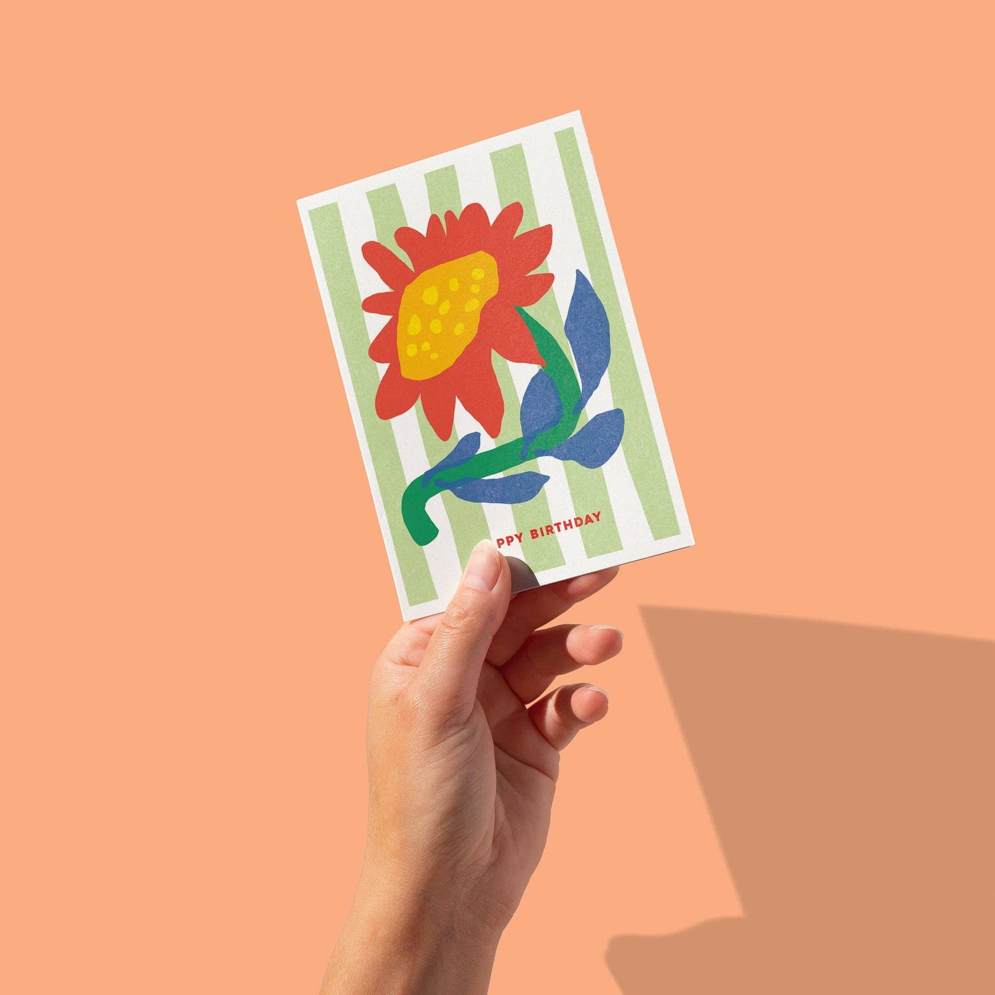 Modern Floral Card