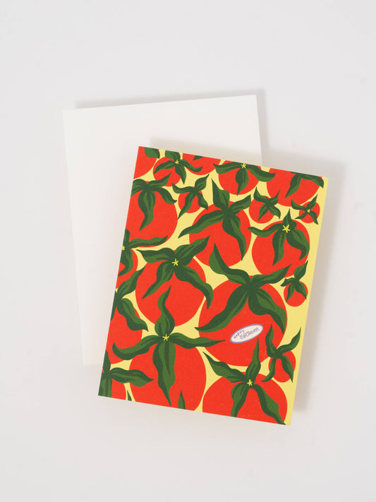 Happy Birthday Tomato Greeting Card