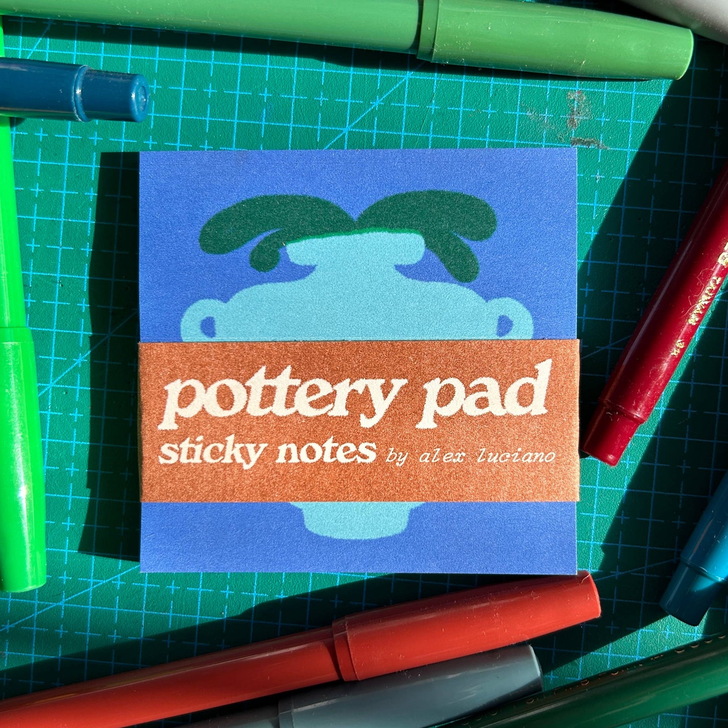 Alex Luciano Sticky Note Pad