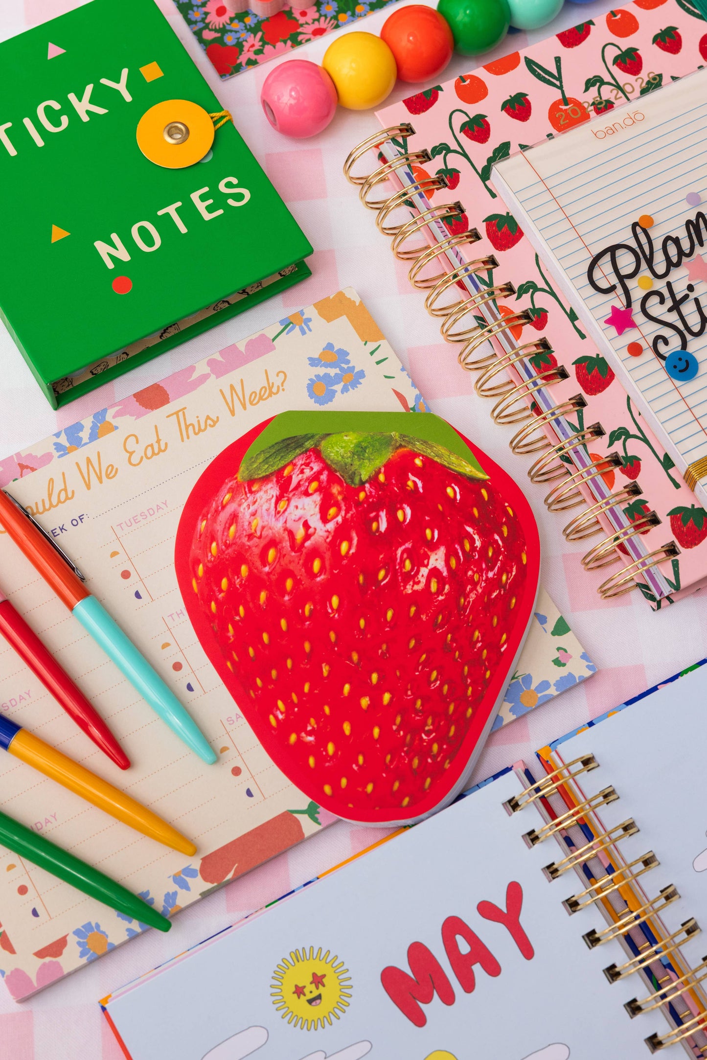 Strawberry Notepad