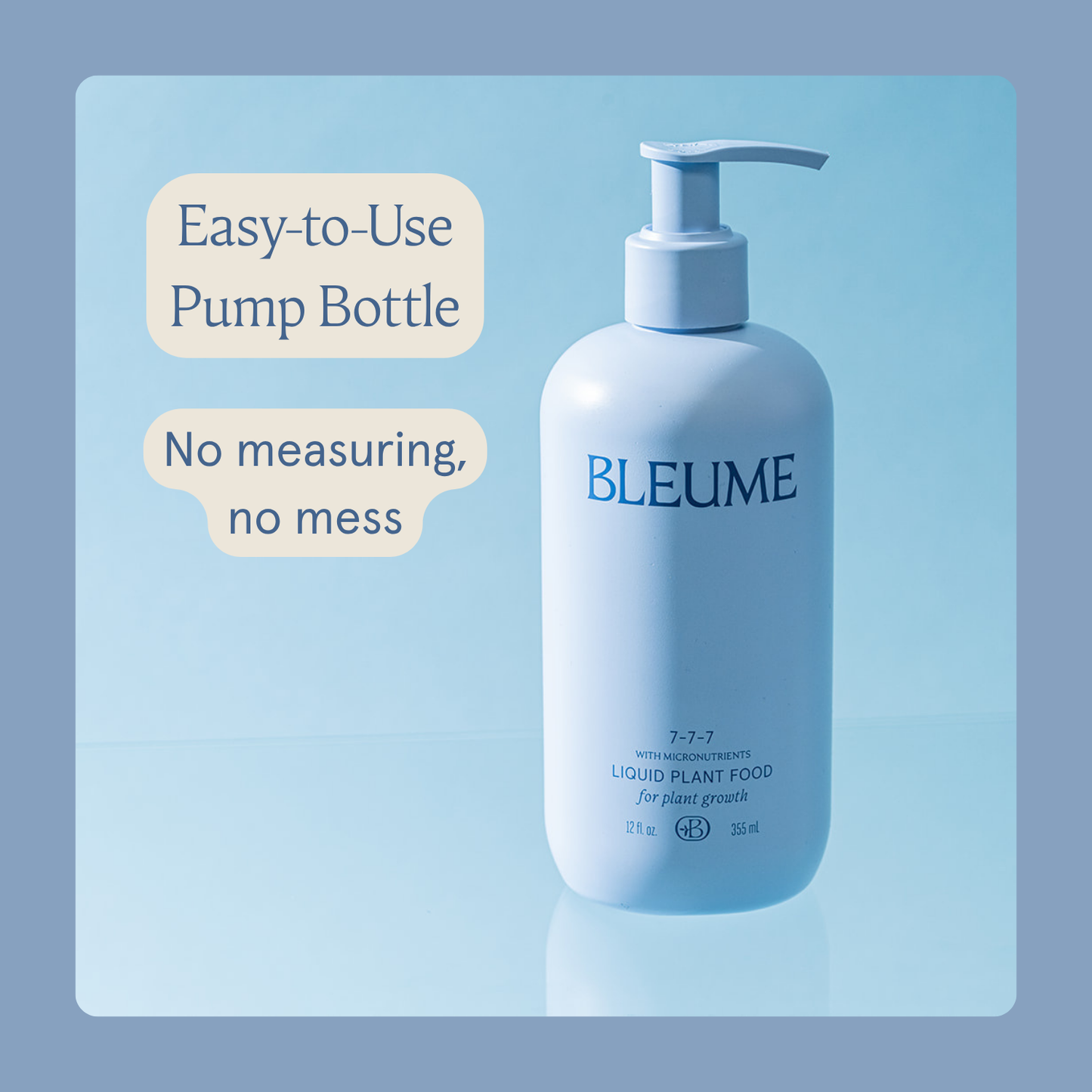 Bleume Liquid Plant Food - Houseplant Fertilizer