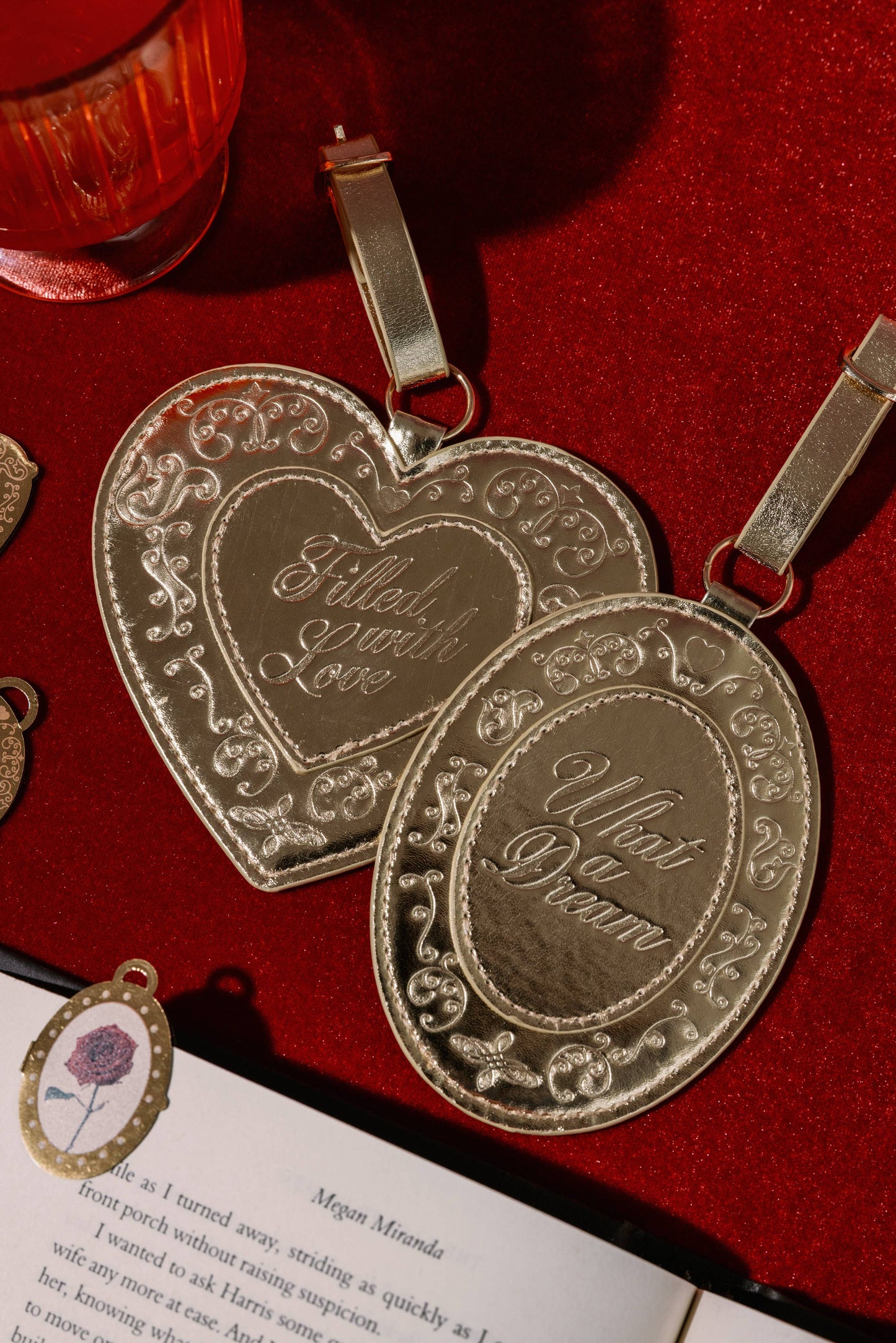 Locket Luggage Tag Set