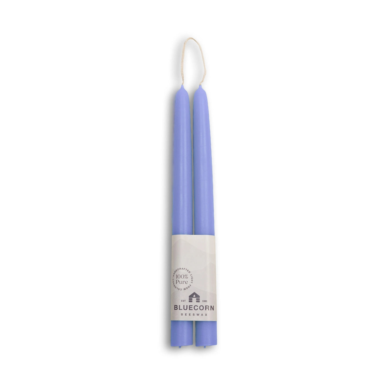 Bluecorn Candles Beeswax Taper Candles
