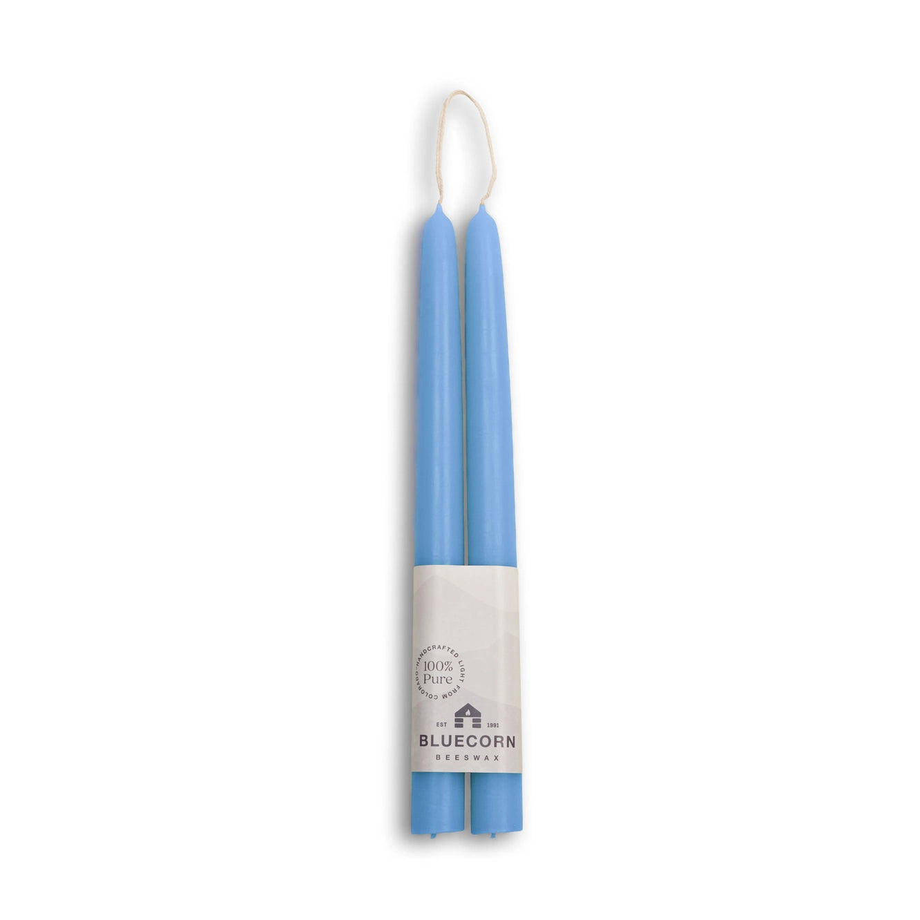 Bluecorn Candles Beeswax Taper Candles