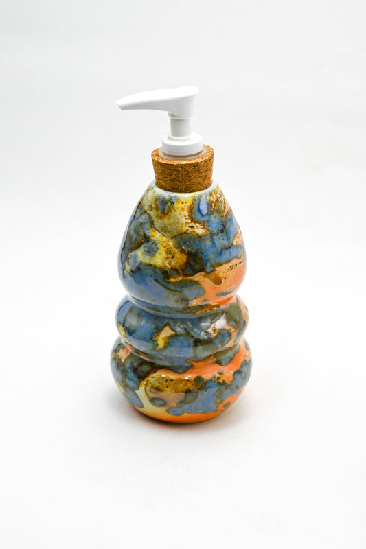 Wood Fired Soap Dispenser 009
