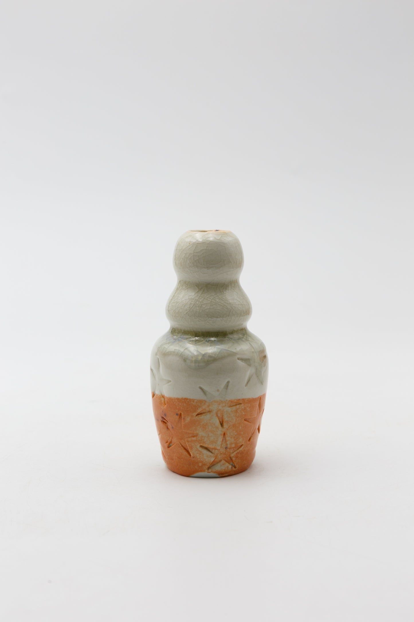 Wood Fired Bud Vase 009